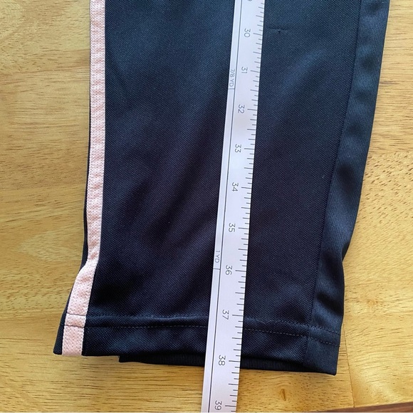 Adidas Black and Pink xl Track Pants climacool zipper bottom - Picture 14 of 15